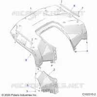 REAR BODYWORK CAB
