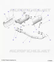 ENGINE, EXHAUST SYSTEM