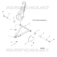 SUSPENSION, A-ARM AND STRUT MOUNTING