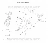 SUSPENSION, A-ARM AND STRUT MOUNTING