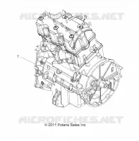 ENGINE, LONG BLOCK