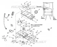 ELECTRICAL BOX SL 700 B974071, INTL. SL 700 I974071, SL 700 DELUXE B974072 (4940874087B013)