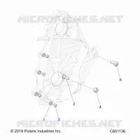 DRIVE TRAIN, CHAINCASE MOUNTING