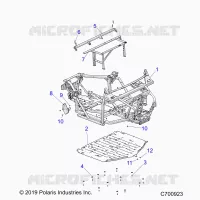 CHASSIS, MAIN FRAME AND SKID PLATES