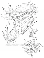 CHASSIS AND SEAT WIDETRAK (4919301930001A)