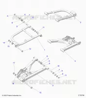 REAR SUSPENSION CONTROL ARMS