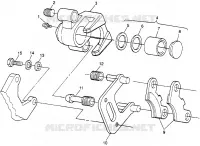 FRONT BRAKE XPLORER 400L W97CC38C (4939753975B007)