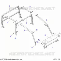 CHASSIS, CAB FRAME