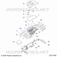 REAR BODYWORK RACK