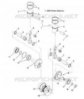 PISTON   CRANKSHAFT
