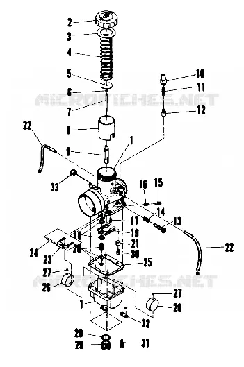 CARBURETOR (600 AND 600 LE) (4910941094049A)