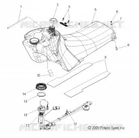 FUEL SYSTEM, FUEL TANK ASM.
