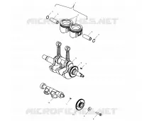 CRANKSHAFT AND PISTON