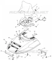HOOD LITE GT 0963133 AND EUROPEAN LITE GT E963133 (4933083308A009)