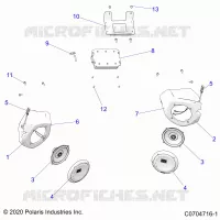 ELECTRICAL, AUDIO, SPEAKERS, RIDE COMMAND