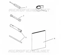 TOOL KIT    ULTRA SKS 0960578, EURO ULTRA SKS E960578, AND  ULTRA RMK 0960978 (4931683168D004)