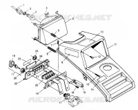 HEADLIGHT ASSEMBLY TRAIL BLAZER W947221 (4926832683A012)