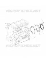 ENGINE, CRANKSHAFT OIL SEAL FLANGE