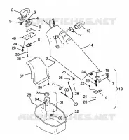 FRONT STORAGE COMPARTMENT SLTX B964590 AND INTL. SLTX I964590 (4935783578A008)