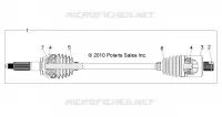 DRIVE TRAIN, REAR DRIVE SHAFT