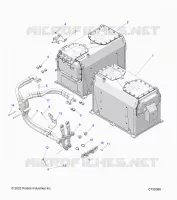 ELECTRICAL, BATTERY WITH CABLES, BCB