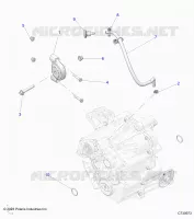DRIVE TRAIN, MAIN GEARCASE MOUNTING