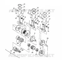 PISTON   CRANKSHAFT 650 (4921312131037A)