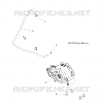 DRIVE TRAIN, FRONT GEARCASE MOUNTING