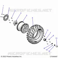 WHEELS, REAR