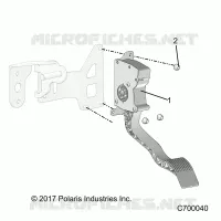 THROTTLE PEDAL