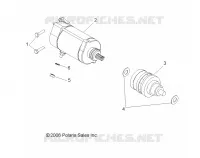 ENGINE, STARTING MOTOR