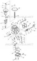 CARBURETOR MAGNUM 4X4 W97AC42A, SWEDISH MAGNUM 4X4 S97AC42E AND NORWEGIAN M (4940834083D007)