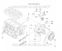ENGINE, WATER COOLING SYSTEM