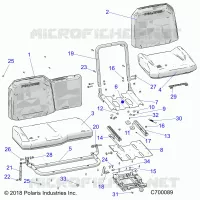 SEAT ASM. AND SLIDER