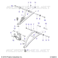 FRONT SUSPENSION A-ARMS