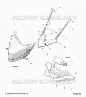 ELECTRICAL, HEADLIGHT AND TAILLIGHT