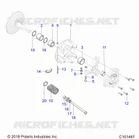 DRIVE TRAIN, PRIMARY CLUTCH