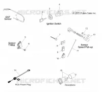 SWITCHES, SENSORS AND POWER PLUG