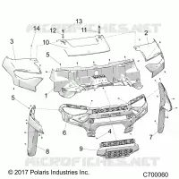 HOOD AND FRONT FACIA