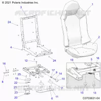 SEAT ASM., DRIVER
