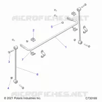 SUSPENSION, FRONT STABILIZER BAR