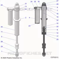 REAR SUSPENSION SHOCK INTERNALS