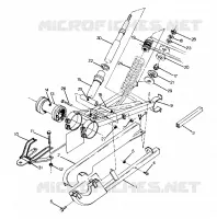 REAR SWING ARM   SHOCK (4916361636027A)
