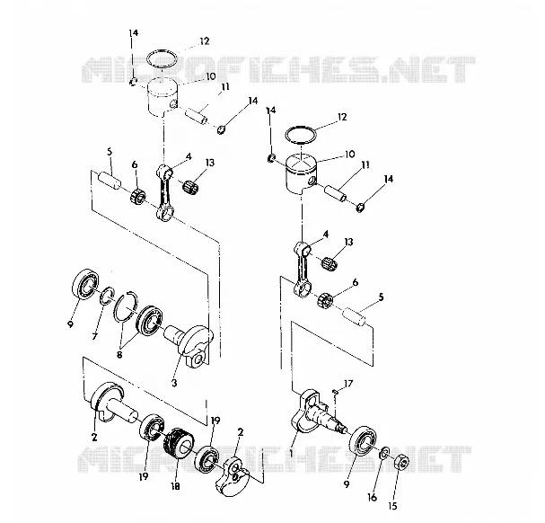 PISTON   CRANKSHAFT  INDY LITE GT (4921342134027A)