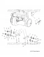 ENGINE, MOUNTING -S14CR5BSA/BSL (49SNOWENGINEMOUNT14550)