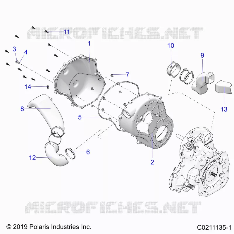 BODY, CLUTCH COVER