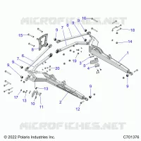 REAR SUSPENSION CONTROL ARMS