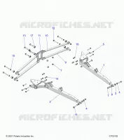 REAR SUSPENSION CONTROL ARMS