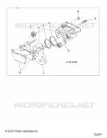 BRAKES, FRONT BRAKE CALIPER