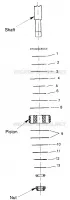 SHOCK VALVING SPORT 400L W97BA38C AND TRAIL BLAZER W97BA25C (4940124012C07B)